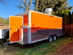 2022 Orange Food Cart